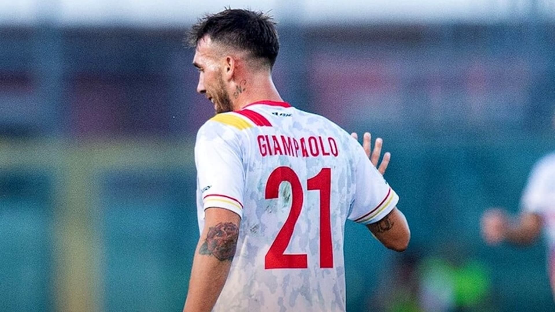 Giampaolo con la maglia della Recanatese