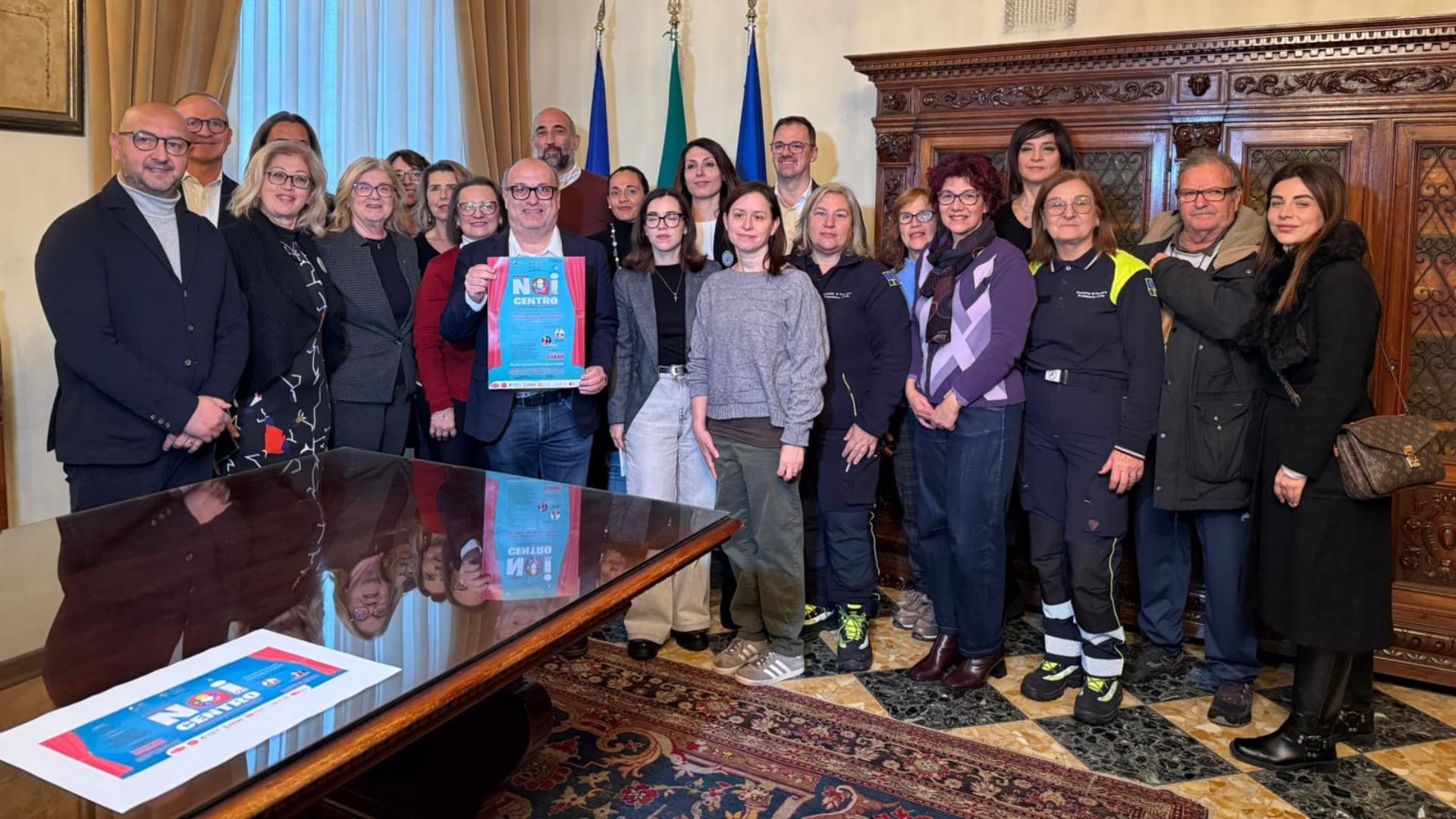 La presentazione dell'evento