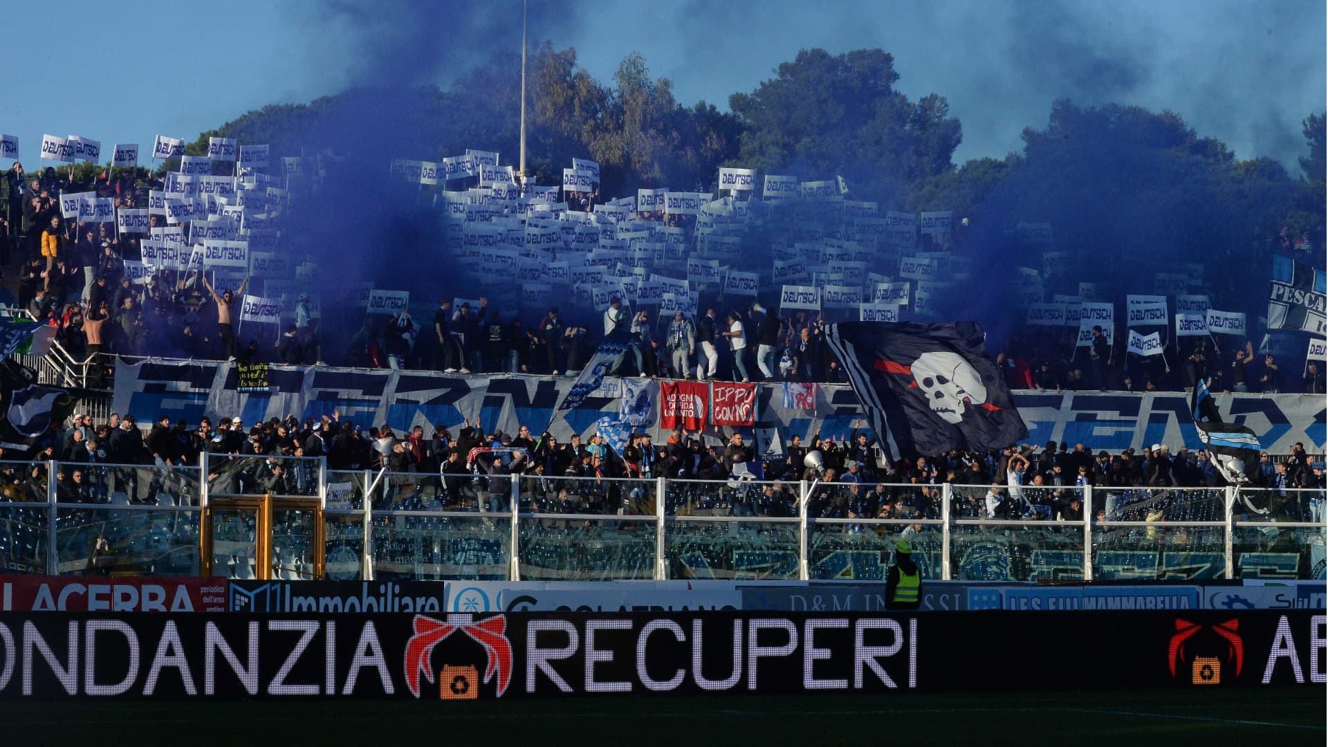 La curva del Pescara