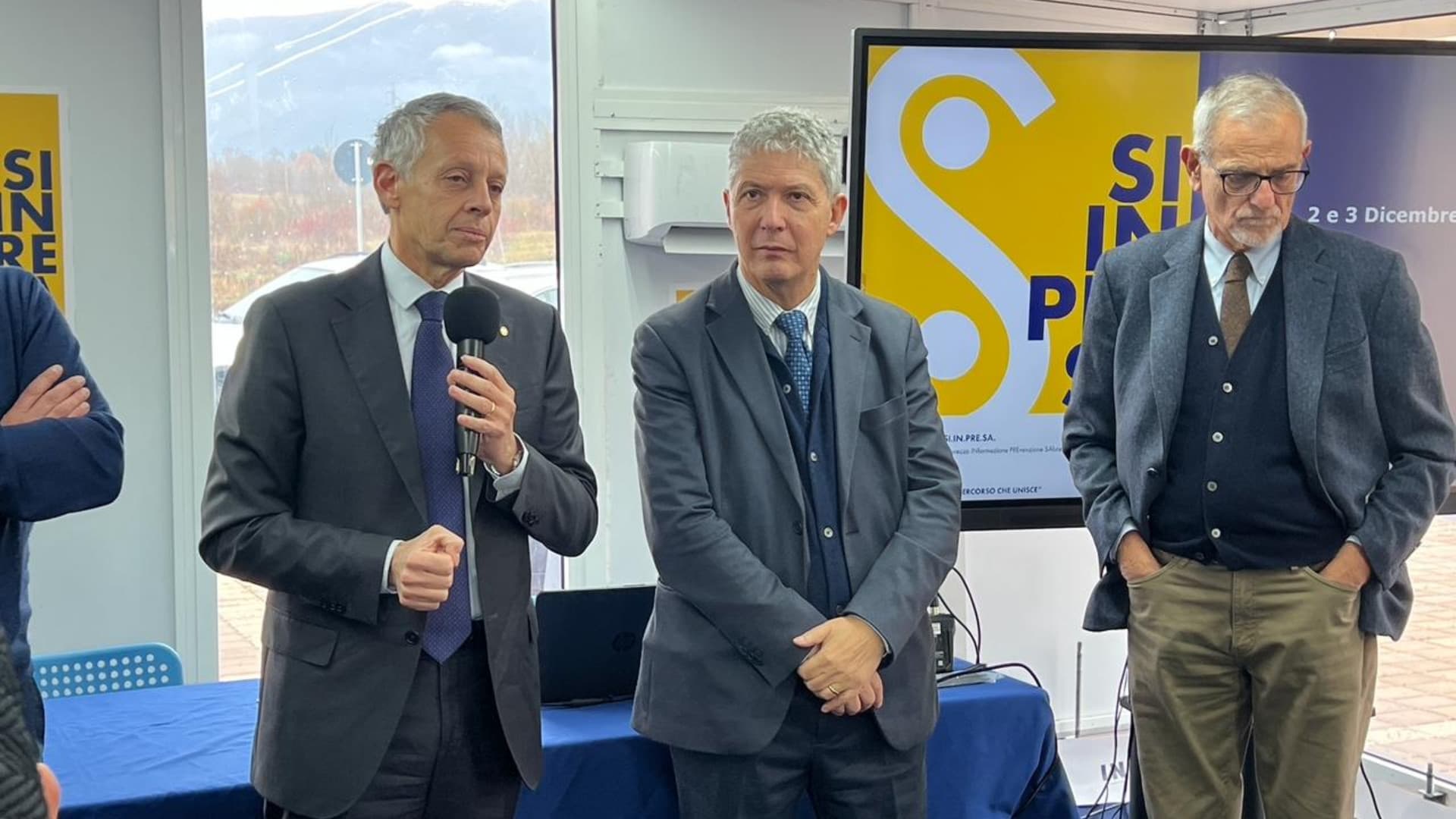 Un momento della presentazione