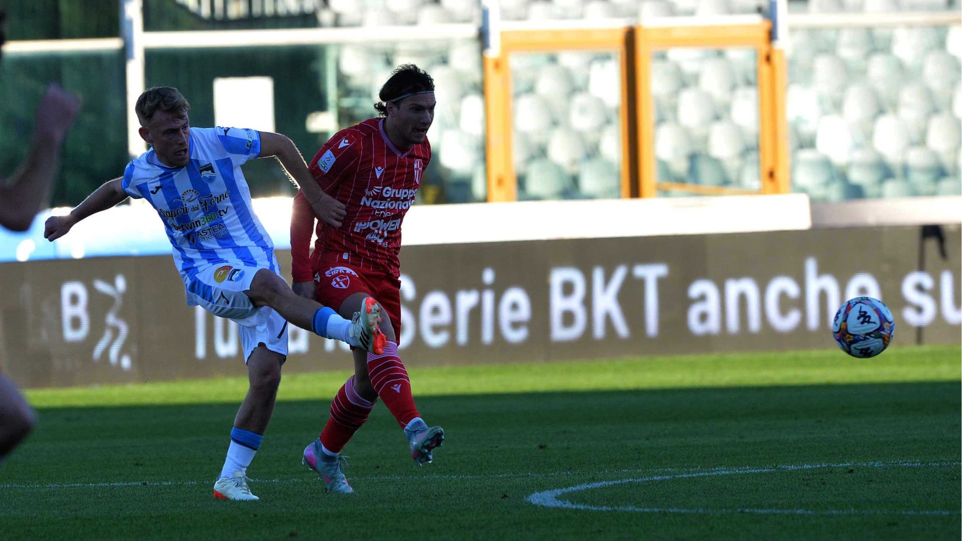 Un momento di Pescara-Padova