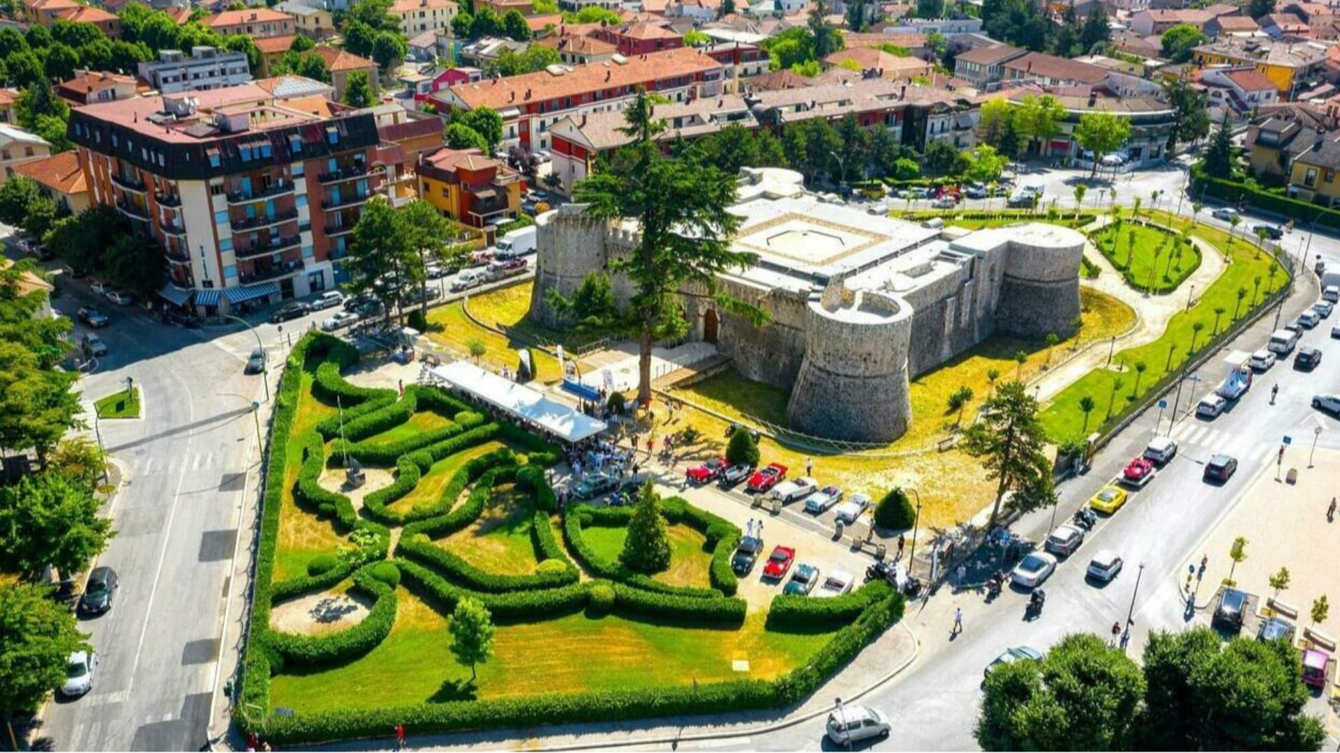 Il castello Orsini ad Avezzano
