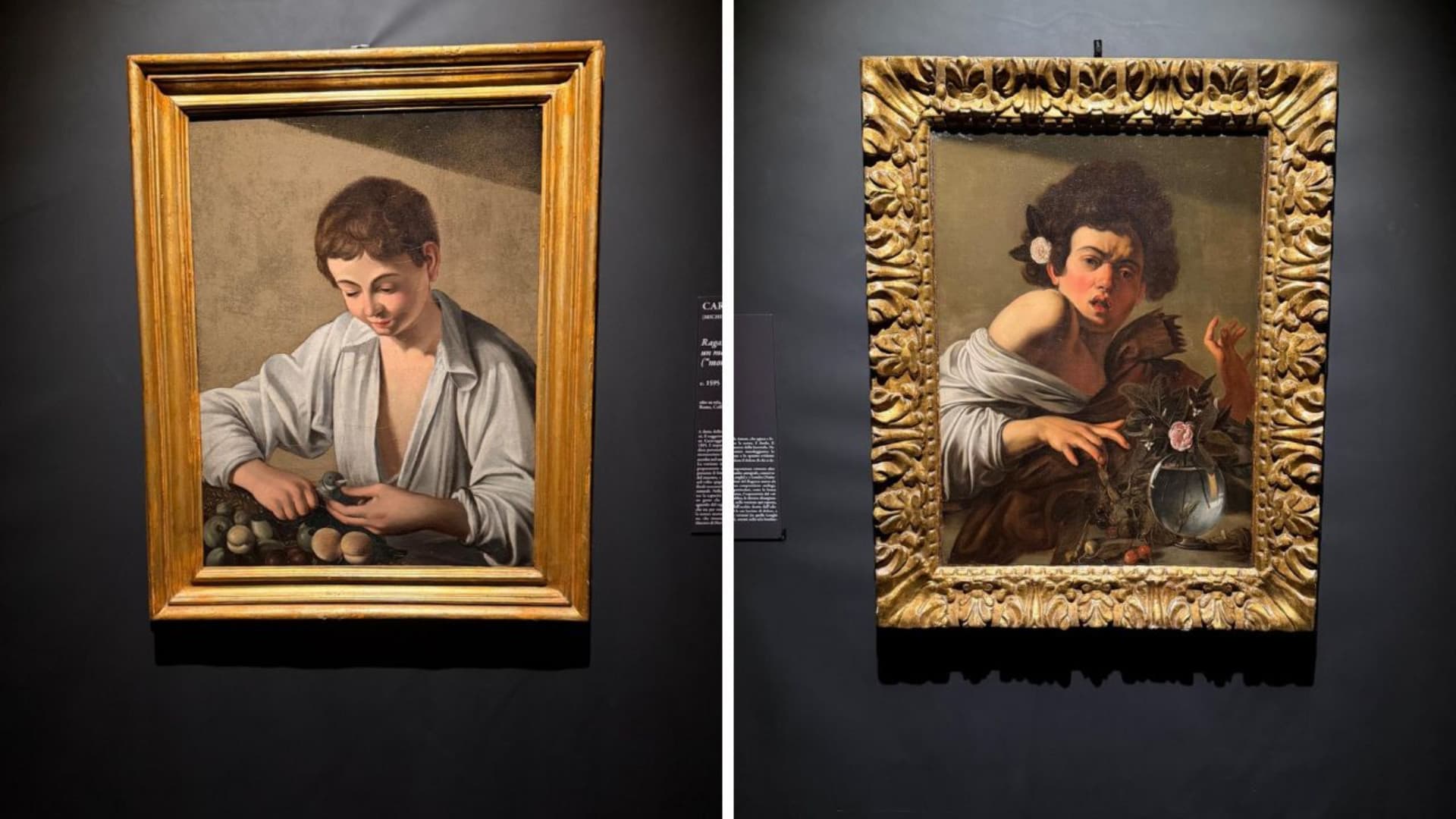 I due quadri di Caravaggio