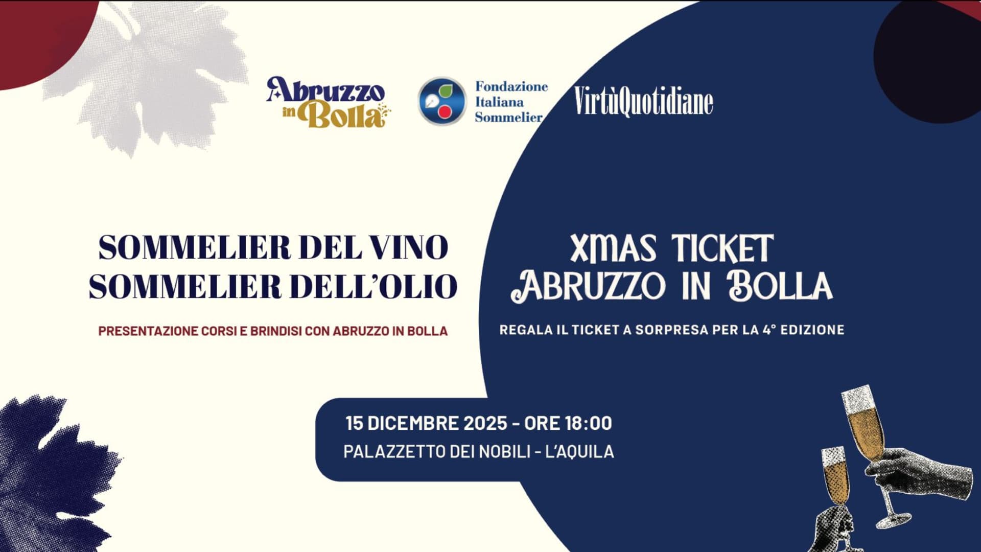 La locandina dell'evento