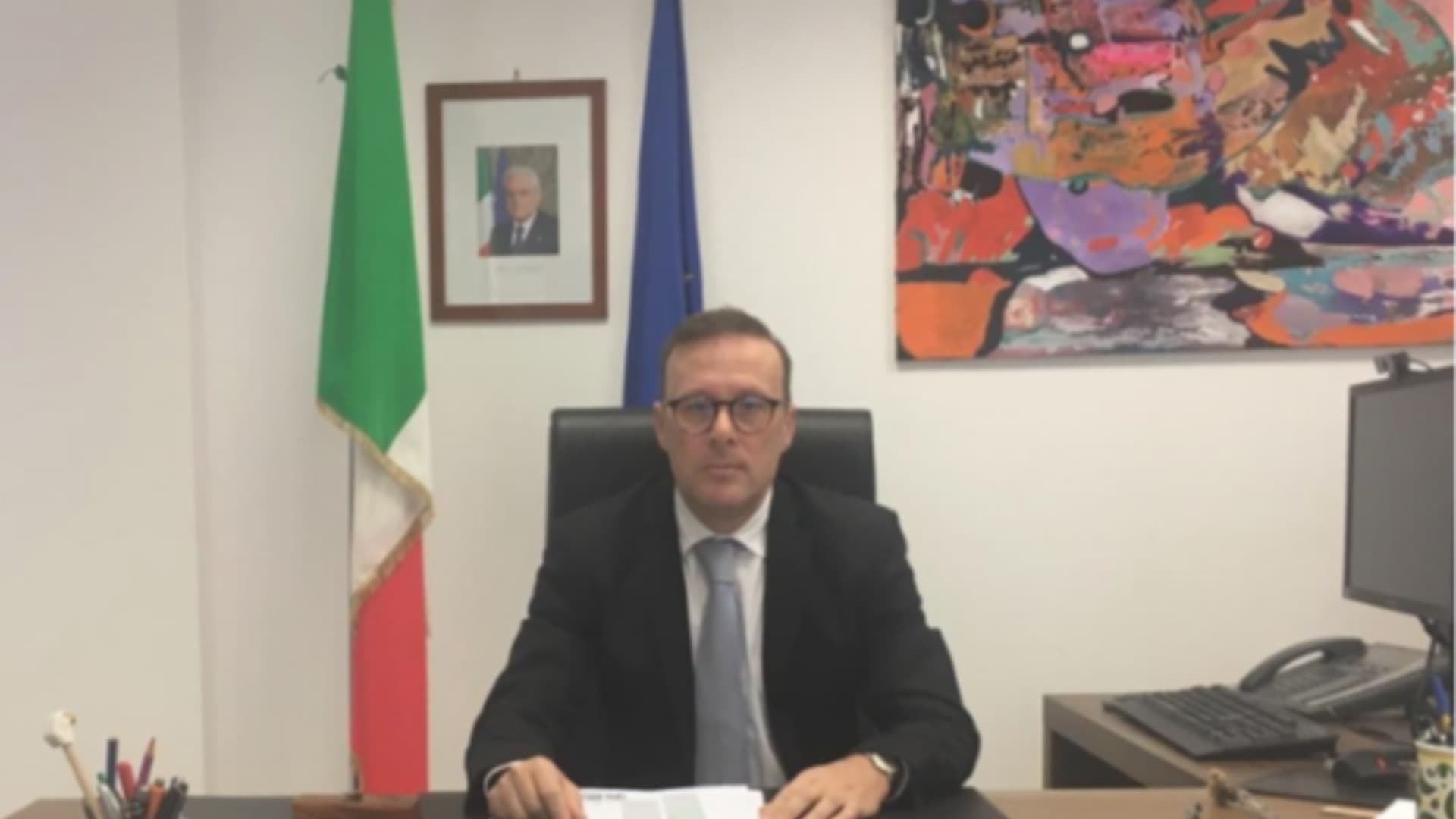 Il prefetto Giancarlo Di VIncenzo (Foto Prefettura)