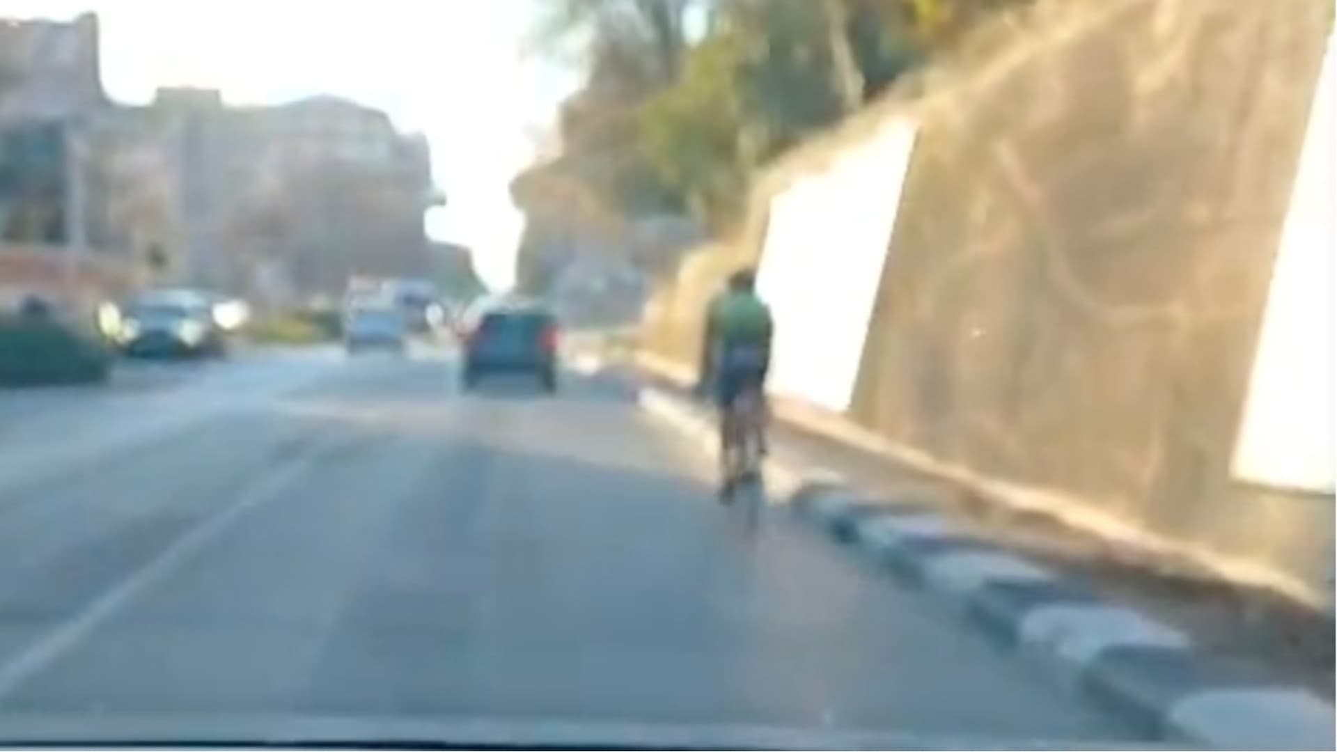 La pista ciclabile