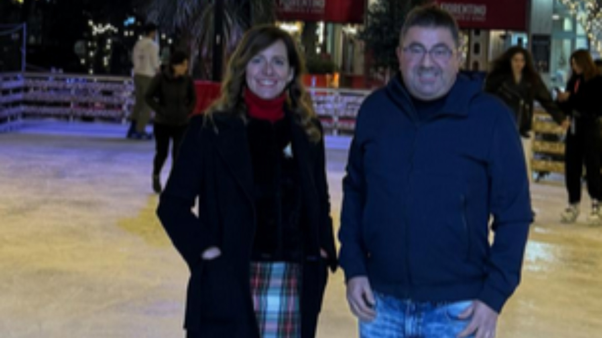 L'assessore Zaira Zamparelli con Massimo Di Francesco