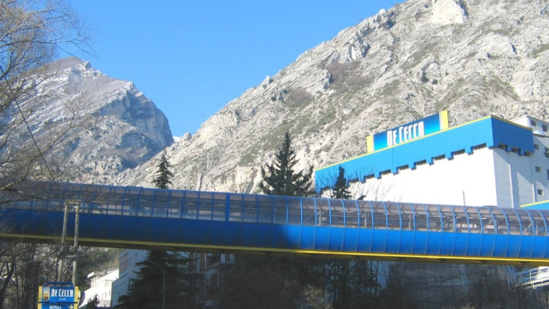 Lo stabilimento De Cecco a Fara San Martino