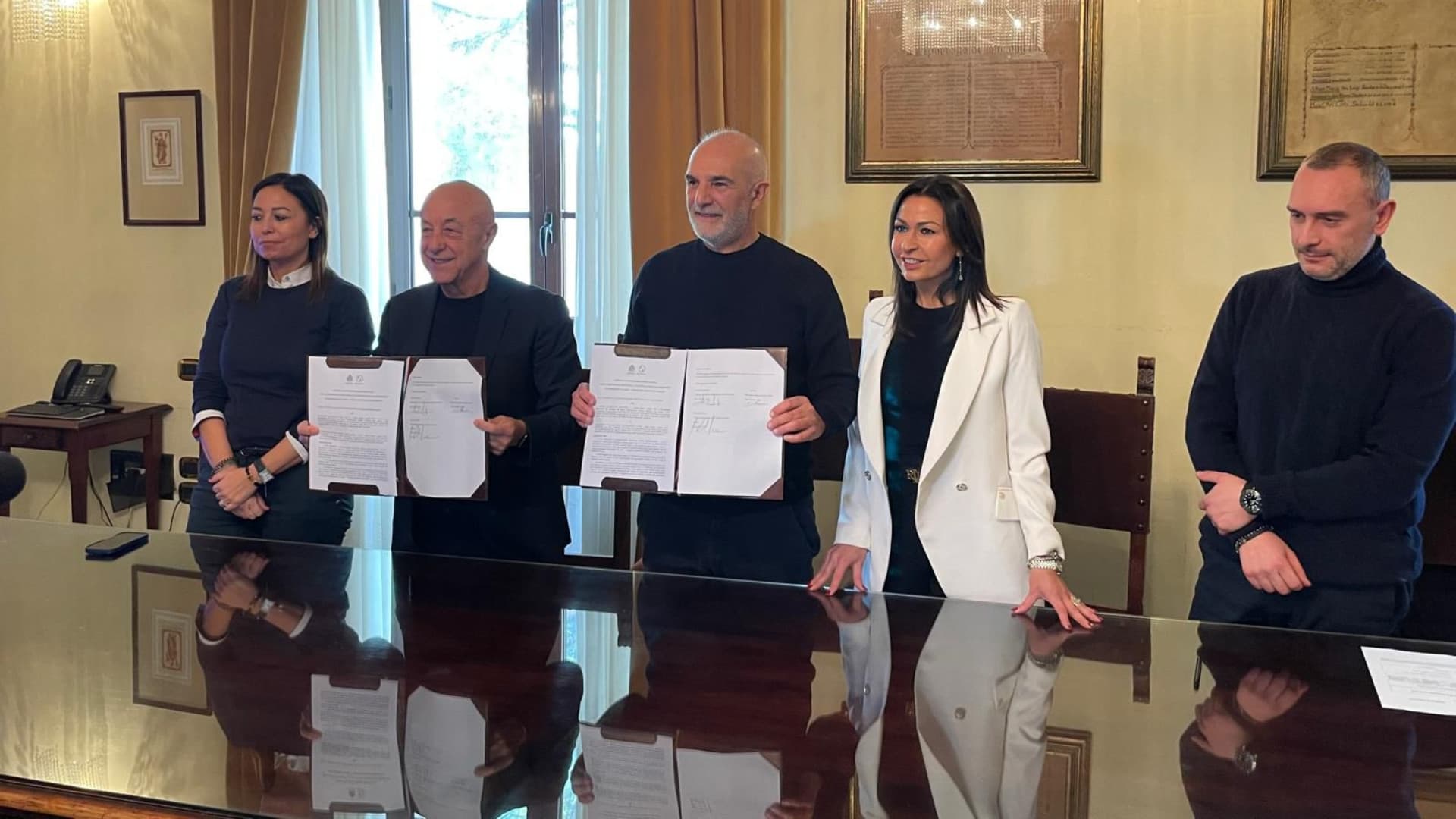 La presentazione degli interventi