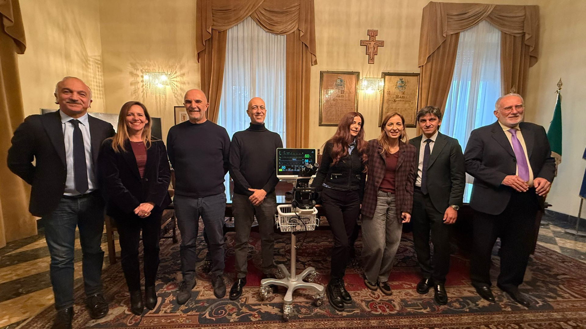 Pescara, consegnate nuove attrezzature al reparto di Oncologia in memoria di Marco La Sorda