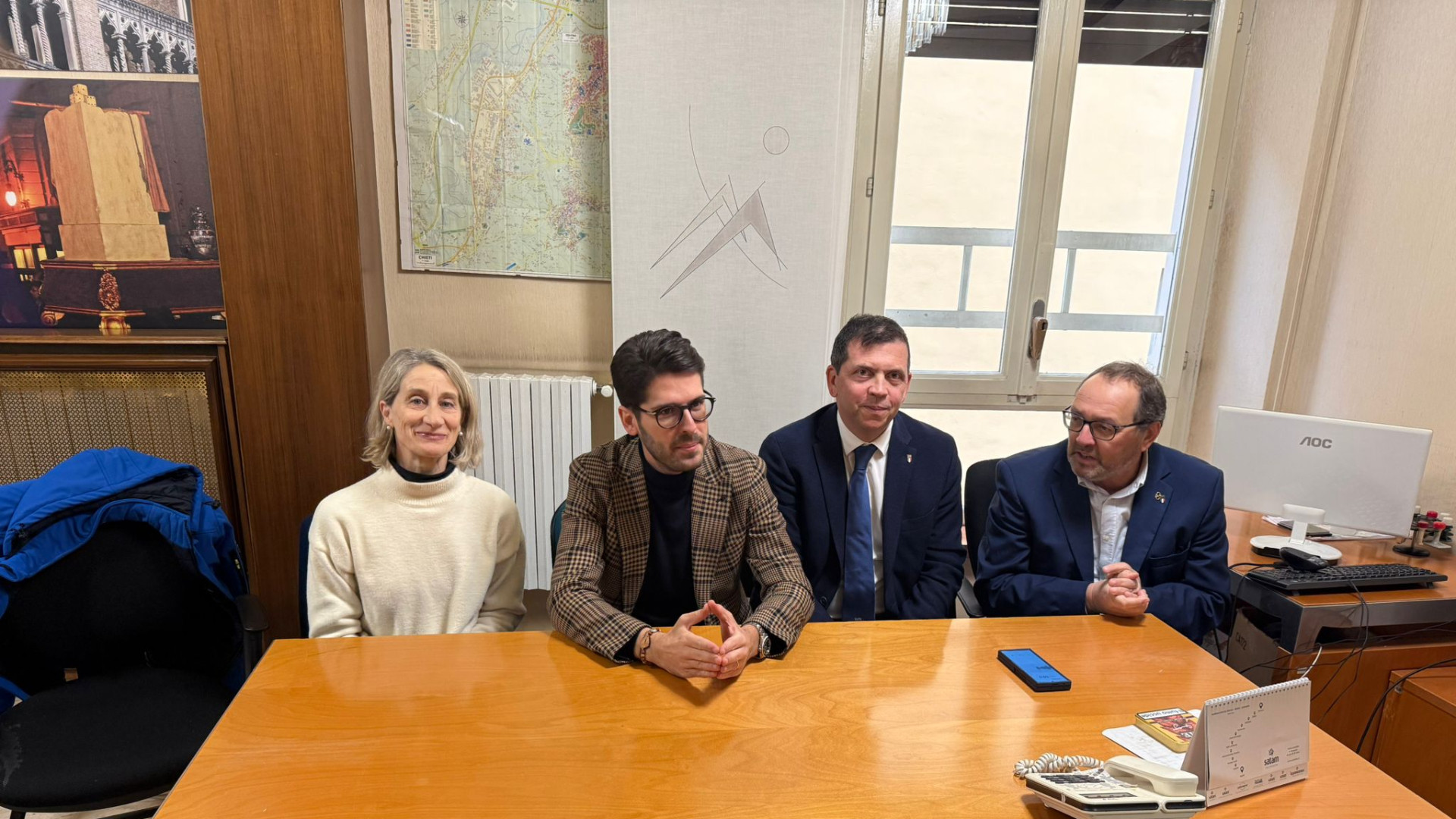 Maria Roberta Borrone, Manuel Pantalone, Massimiliano Milazzo e Mauro Marrone