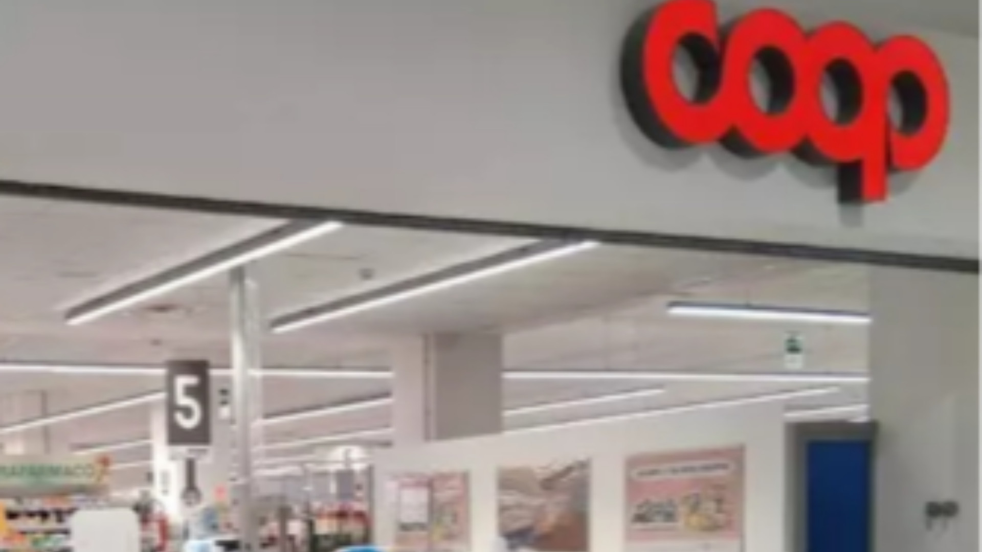 Un supermercato Coop