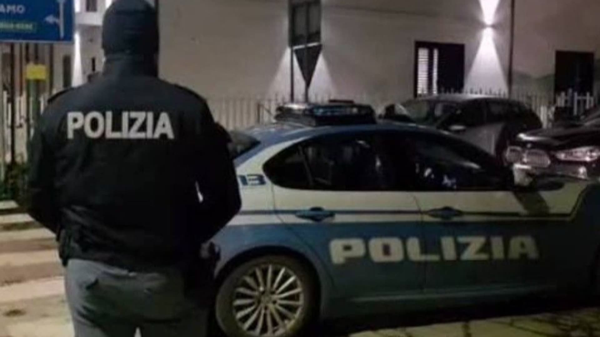 Una pattuglia della Polizia