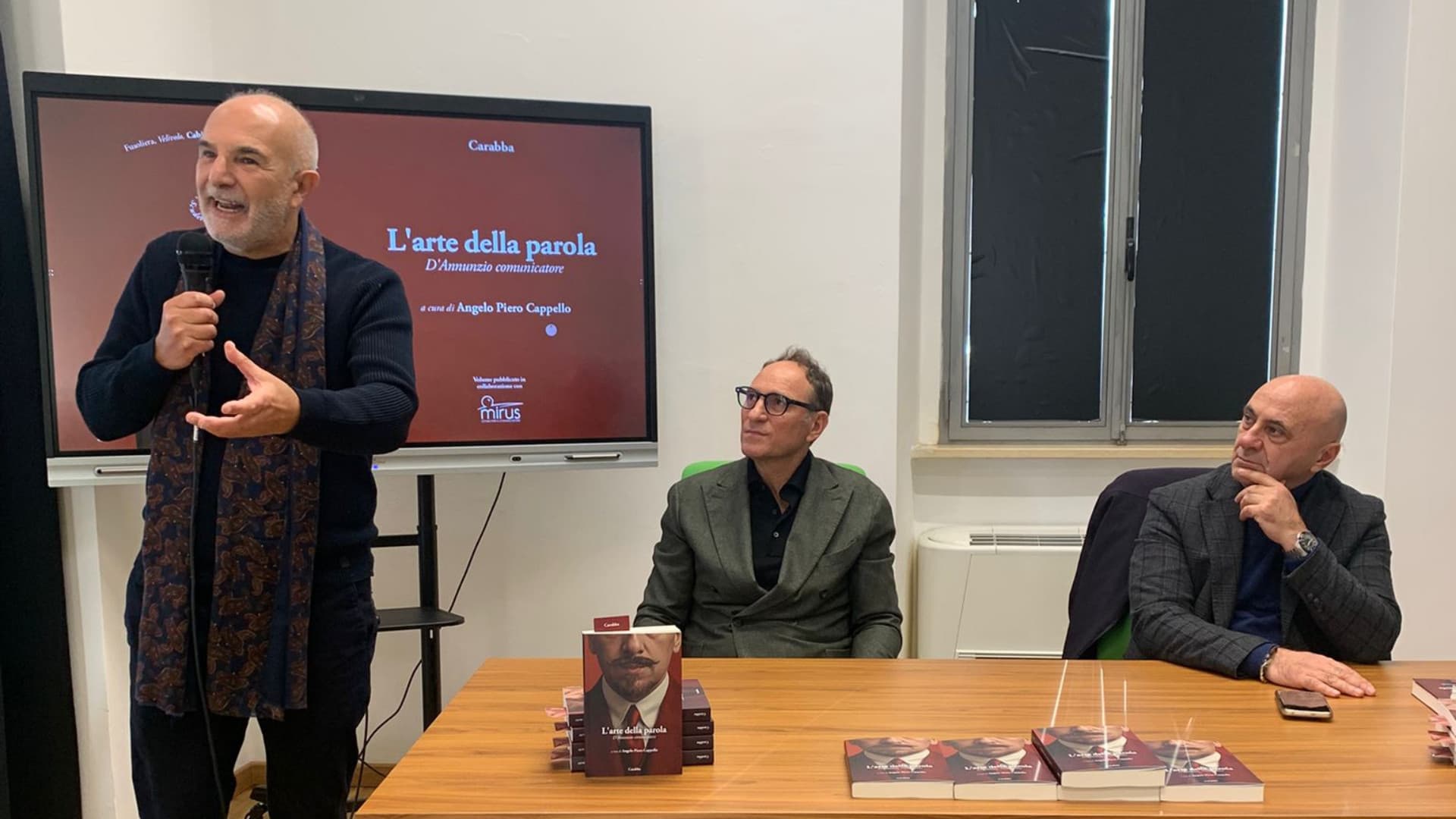 Un momento della presentazione