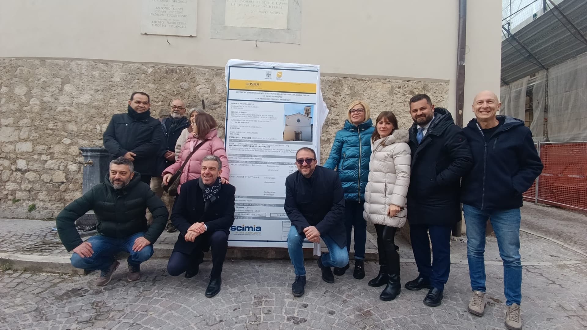 L'Aquila, consegnati i lavori di consolidamento e restauro della chiesa San Nicola di Bari