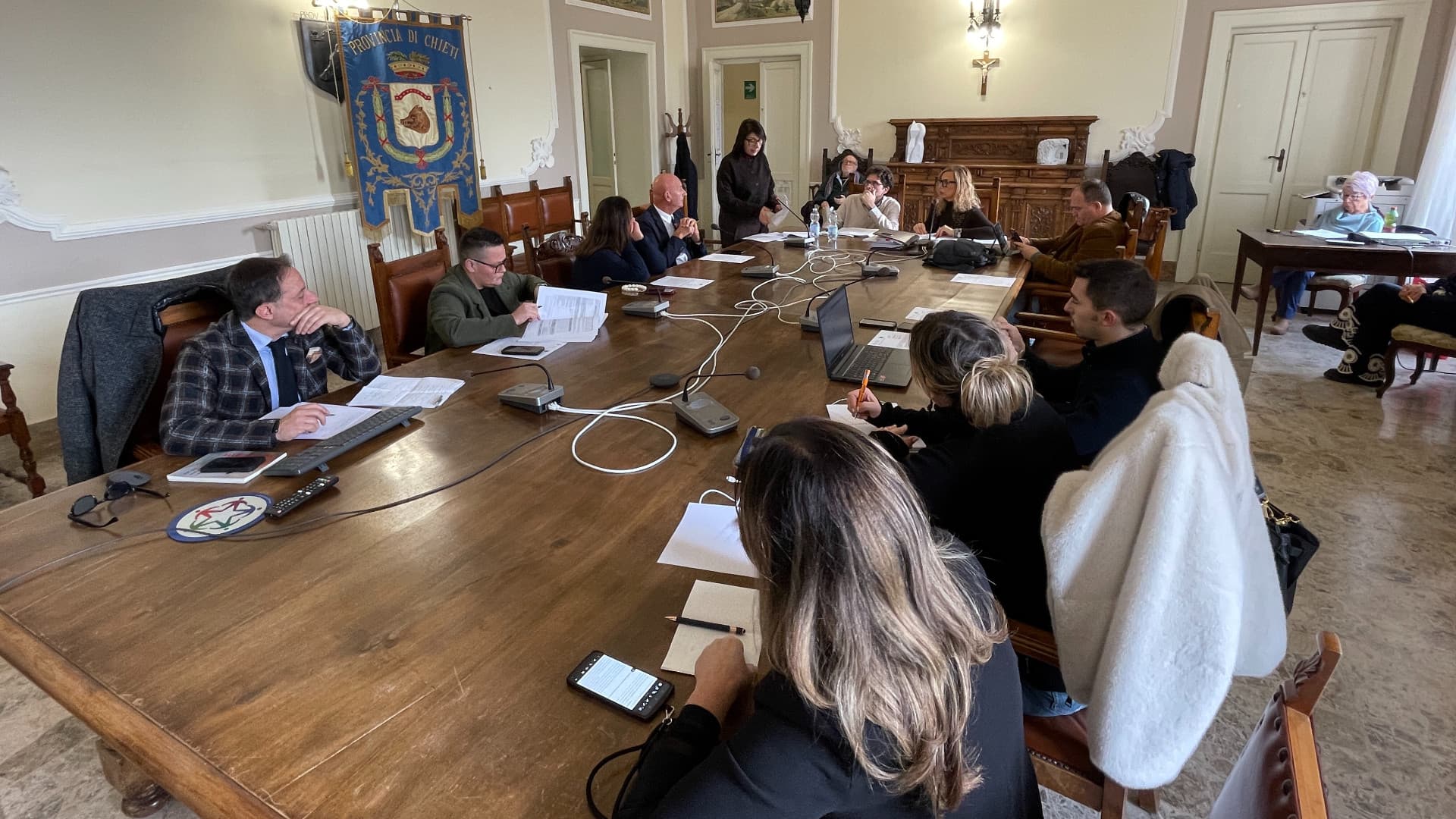 Il consiglio provinciale di Chieti