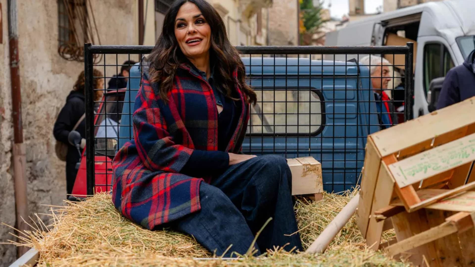 Maria Grazia Cucinotta nello spot