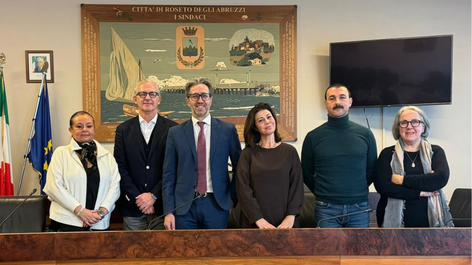 L'amministrazione di Roseto degli Abruzzi