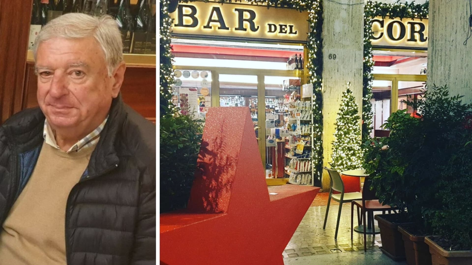 Vincenzino Mariotti e il Bar del Corso a L'Aquila