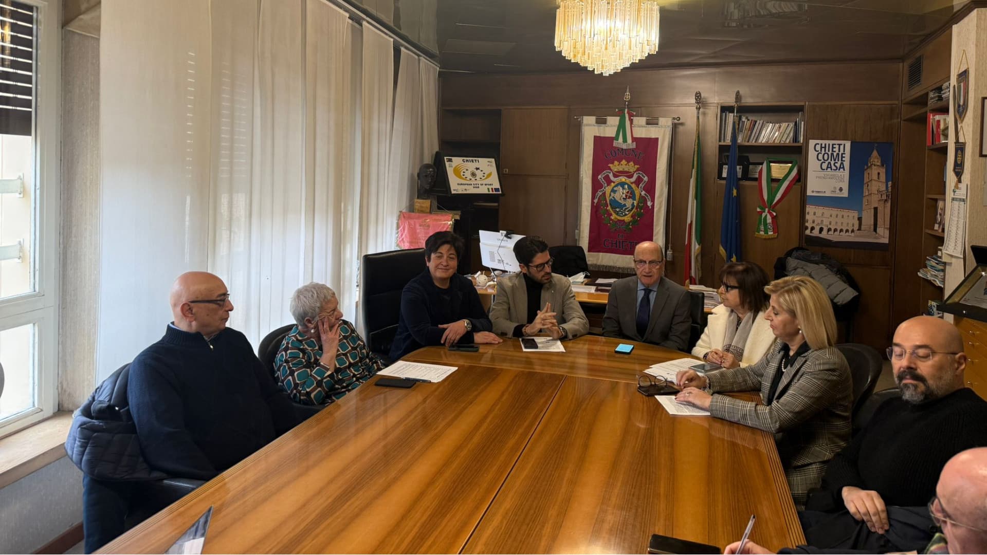 La giunta comunale di Chieti