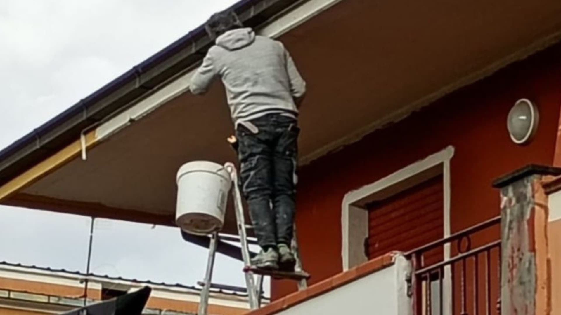 L'operaio al lavoro
