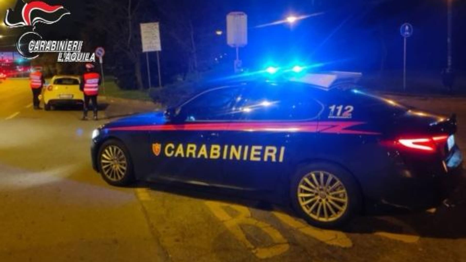 Pizzoli, ruba nella notte di Capodanno in bicicletta: arrestato dai carabinieri