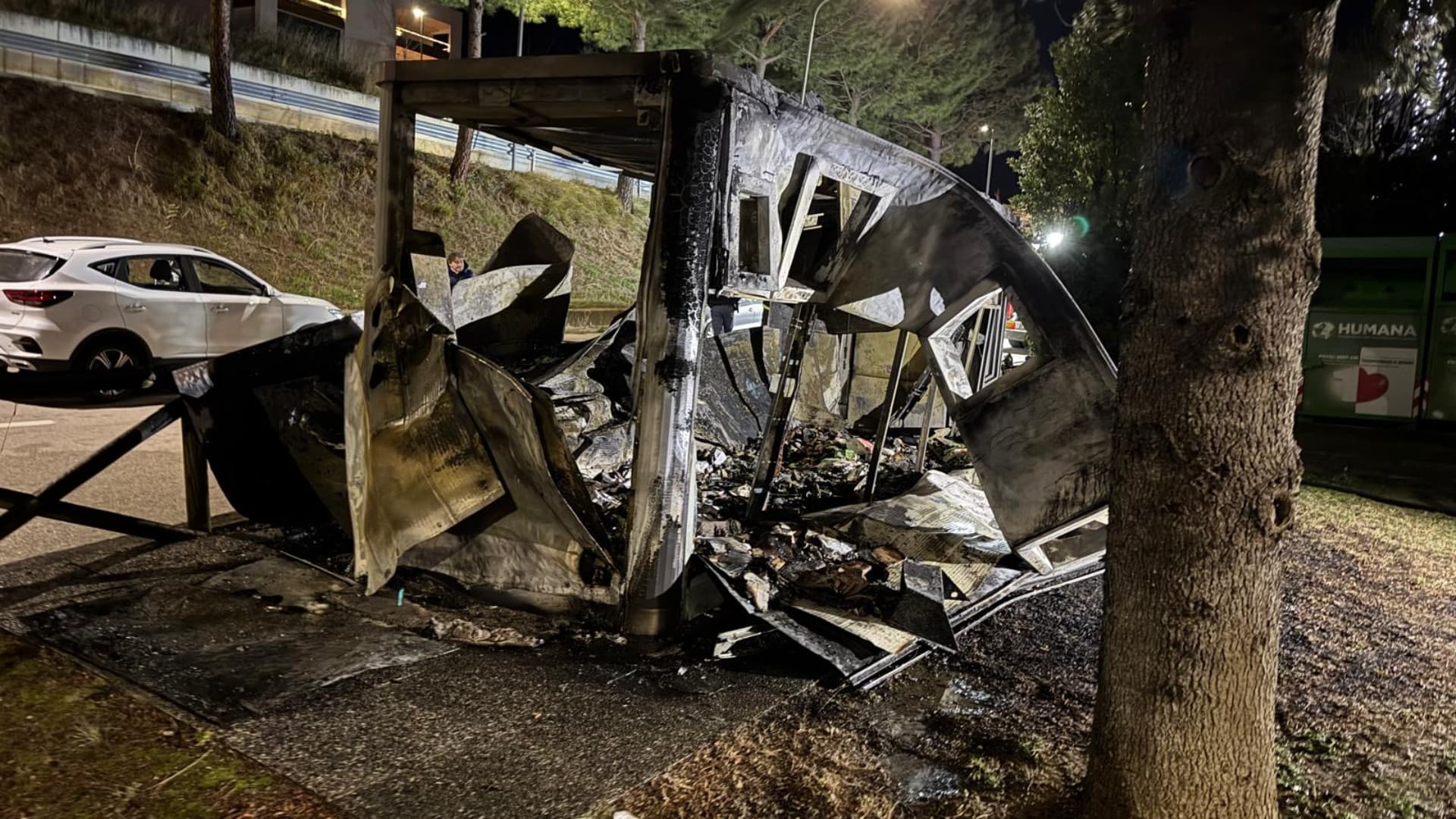 L'incendio