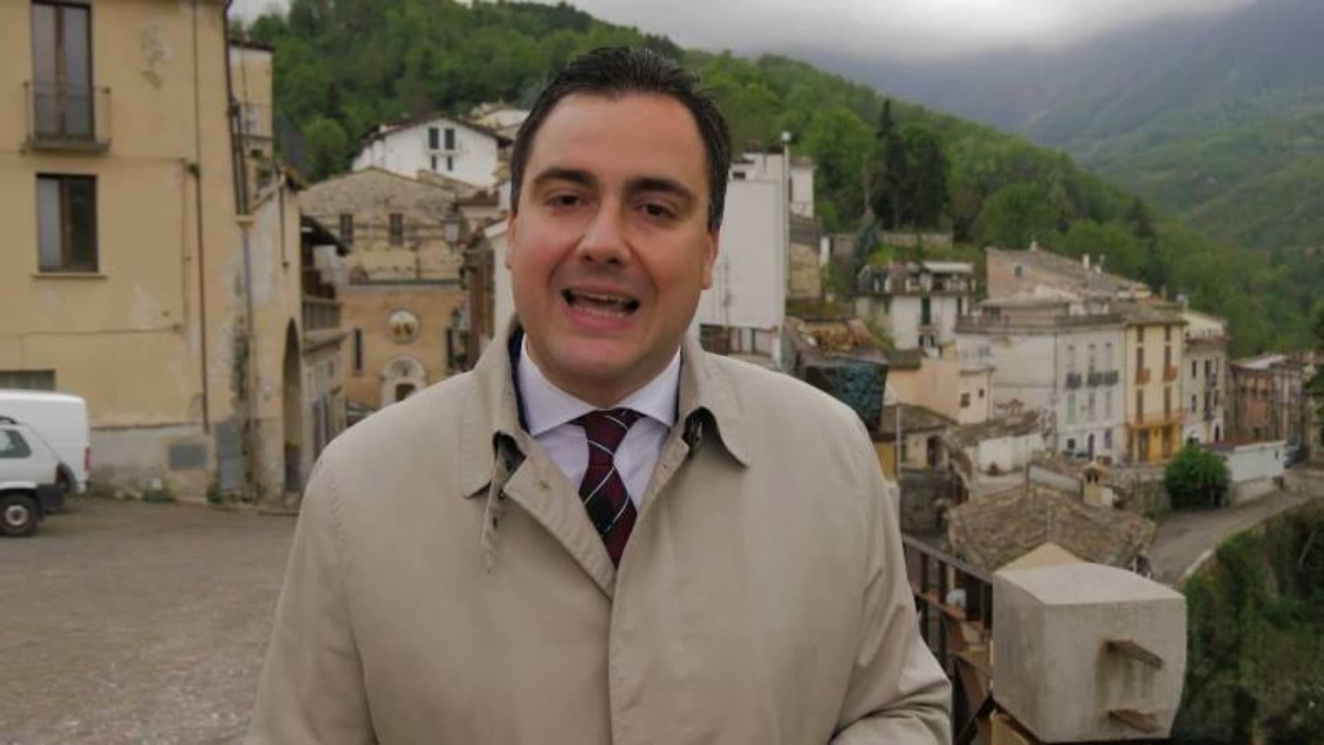 Il sindaco Seca