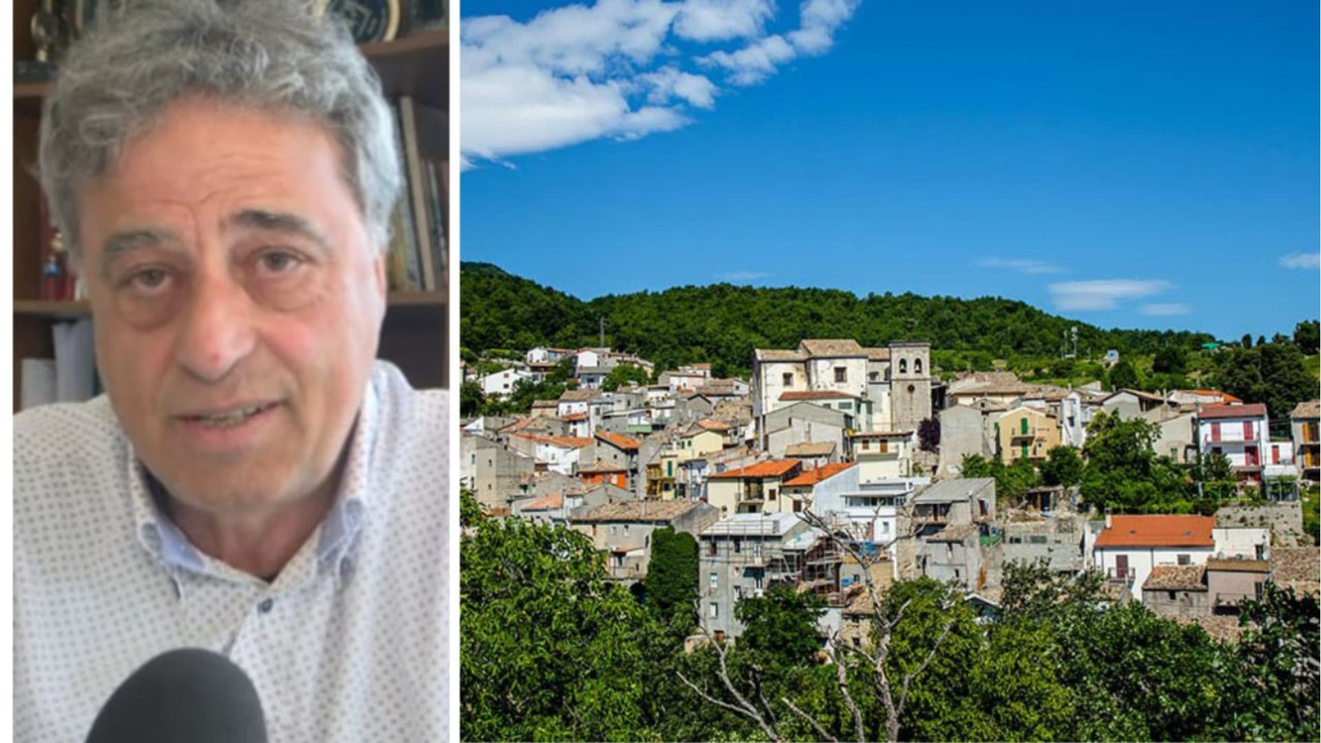 Il sindaco Iannone e il borgo di Tornareccio