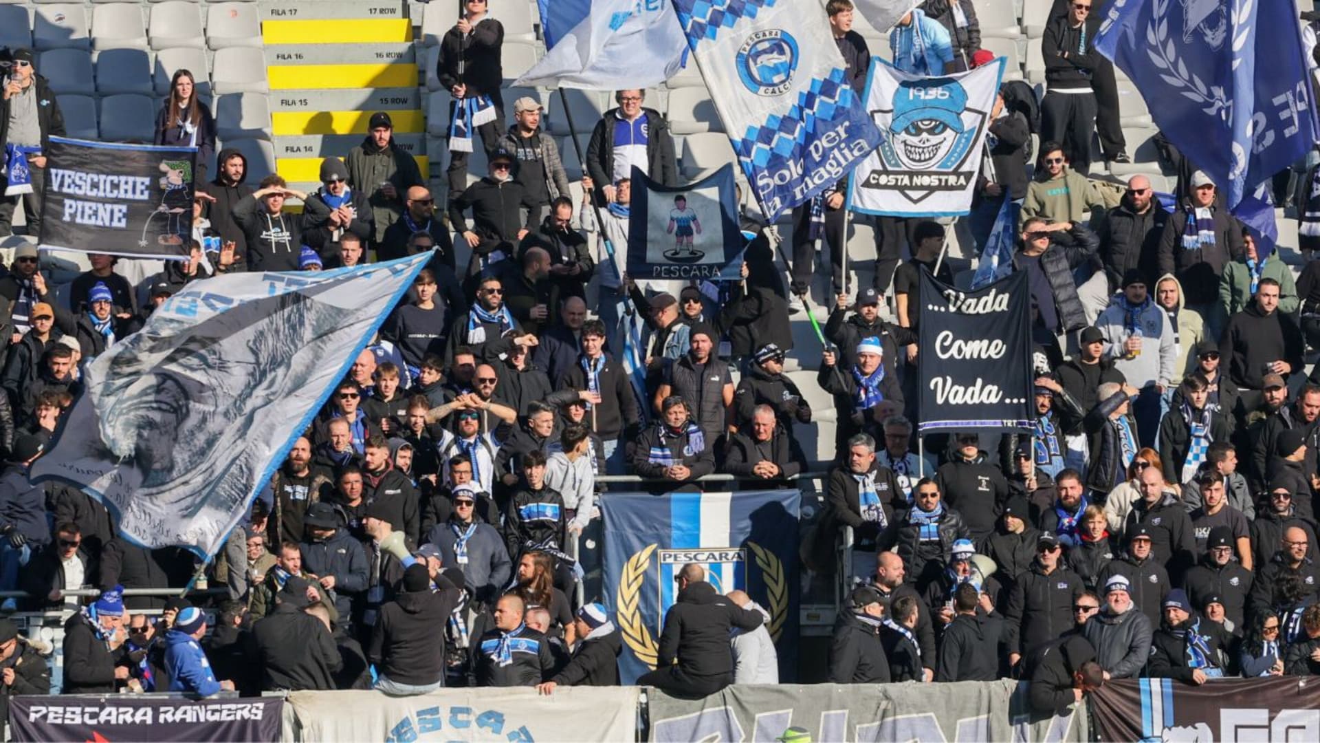Il Pescara si prepara alla trasferta a Castellammare