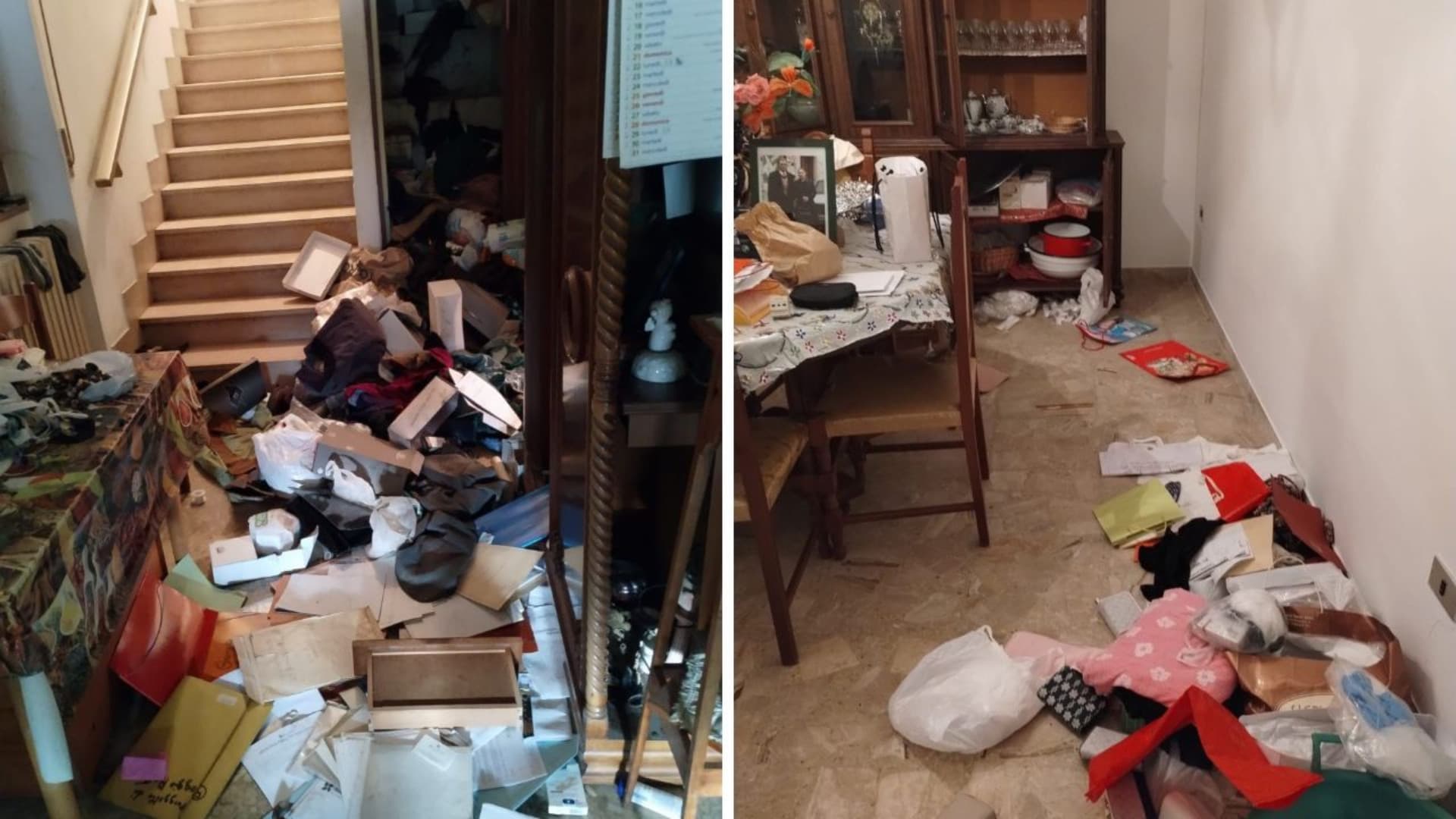 La casa devastata