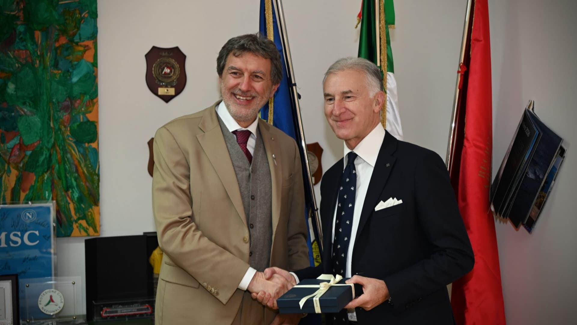 Pescara, Marsilio incontra il nuovo prefetto Luigi Carnevale: rafforzata la collaborazione per la sicurezza
