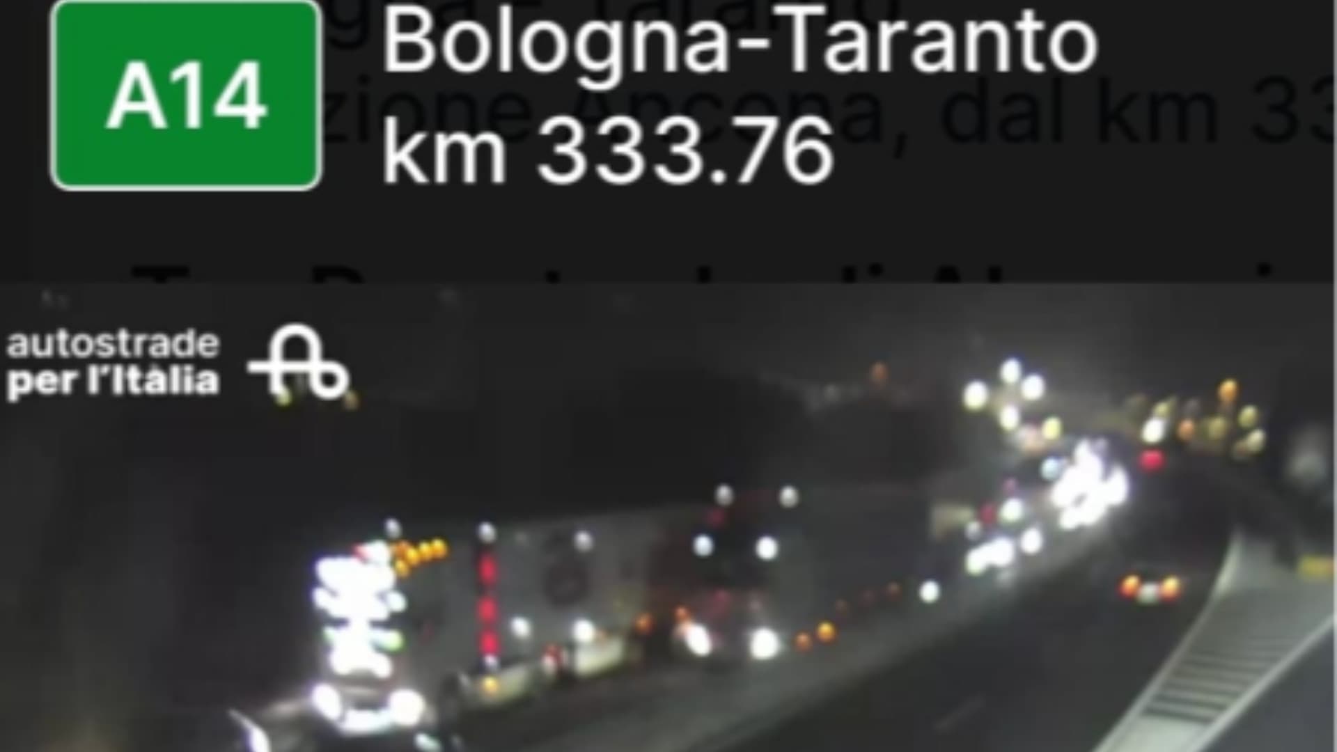 A14, tre chilometri di coda per incidente tra Roseto e Val Vibrata: si consiglia di uscire a Mosciano