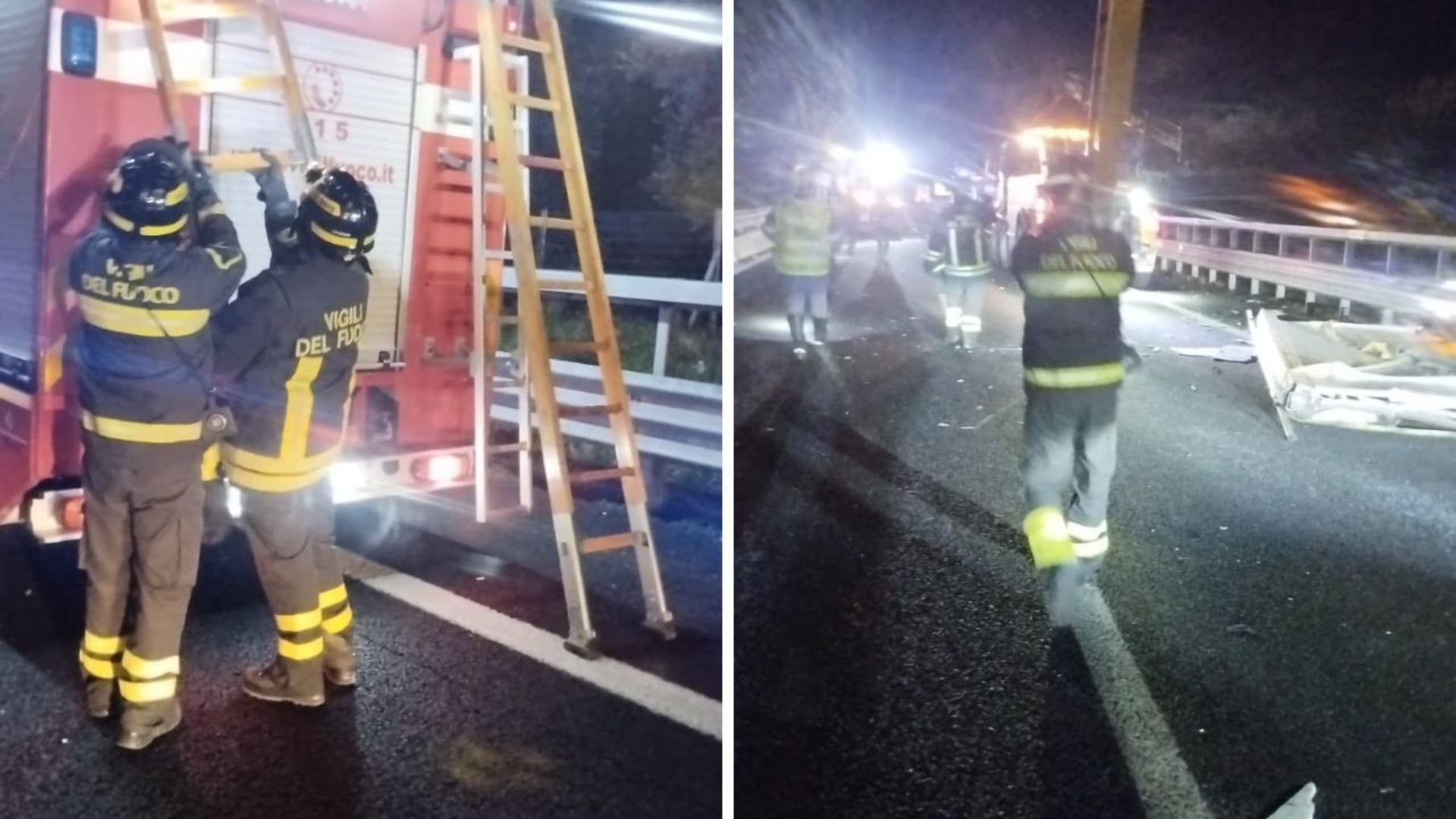 Teramo, camion urta un cavalcavia sull’A14: paura per una donna, traffico bloccato per oltre un’ora - Video