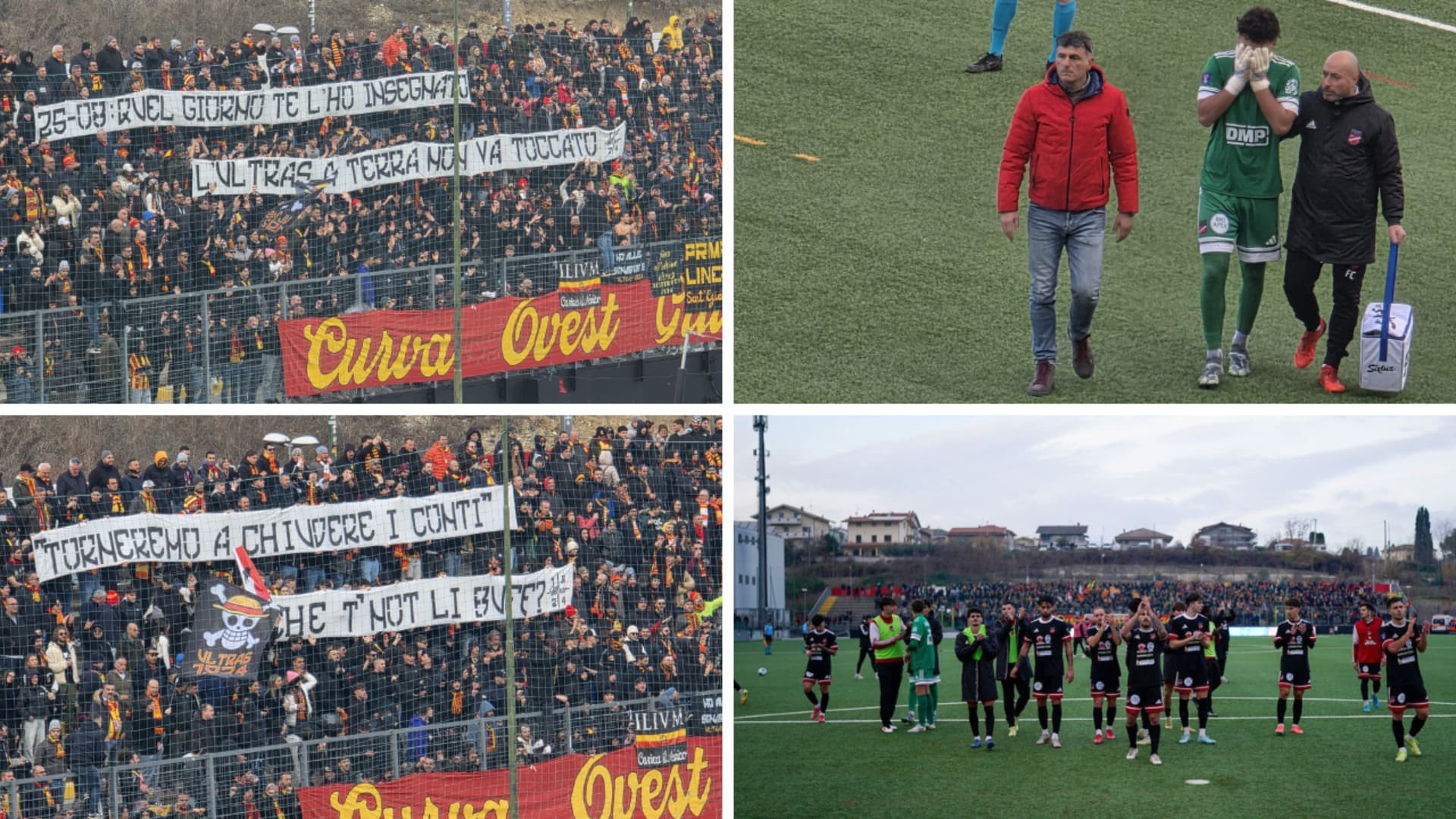 Quattro scatti simbolo del derby