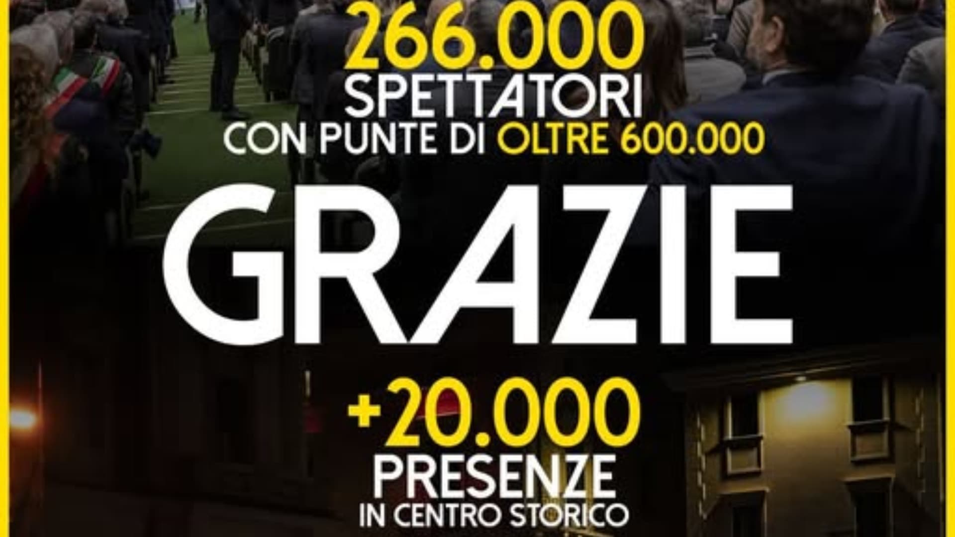 La cartolina con i dati