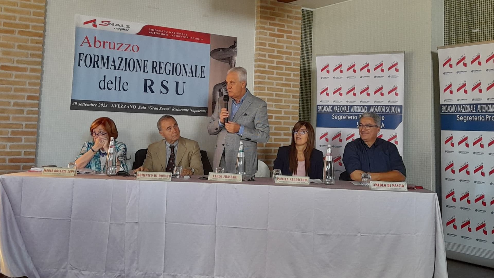 Un momento ai lavori congressuali
