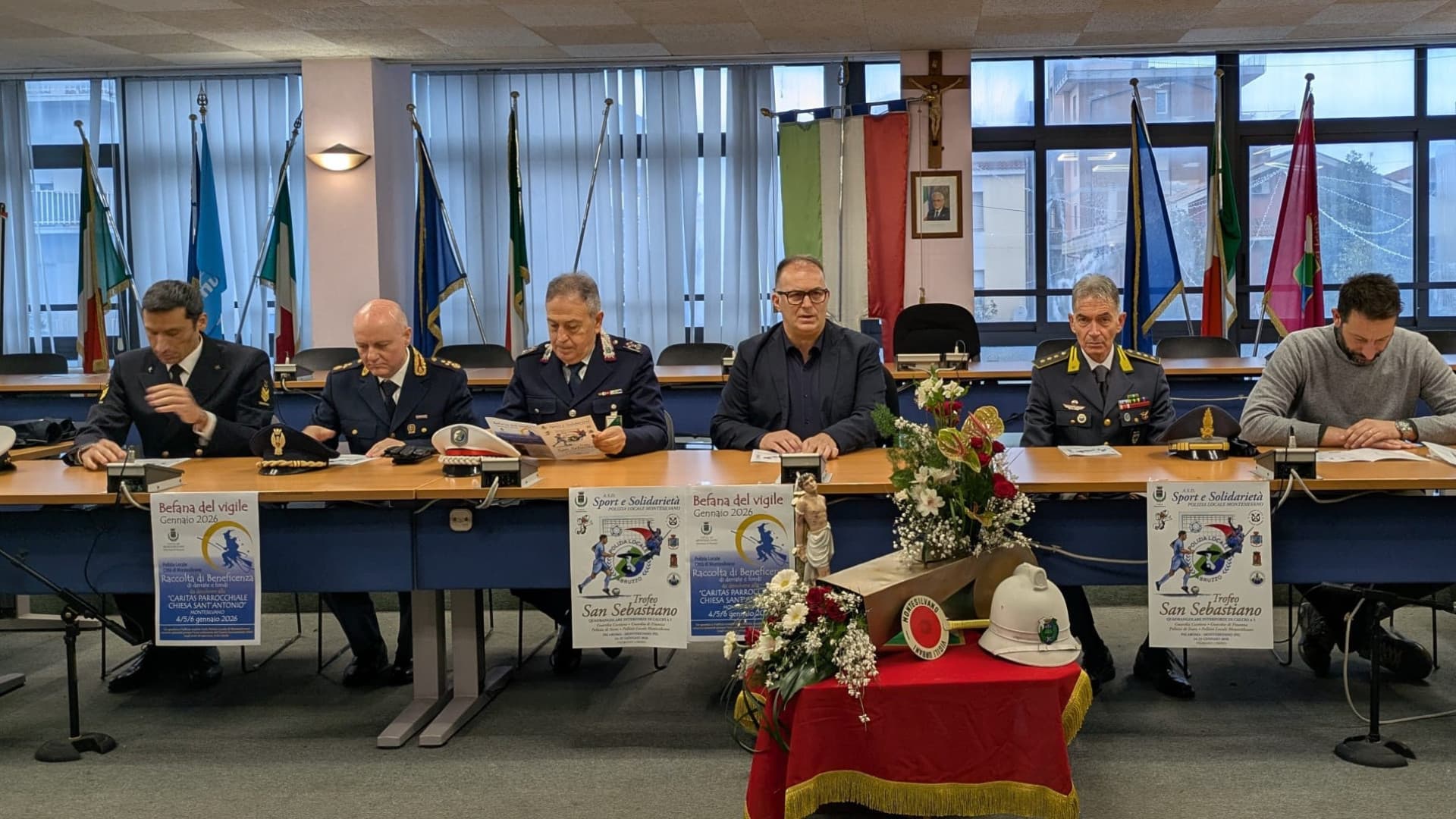 Polizia Locale di Montesilvano: record di solidarietà per la Caritas