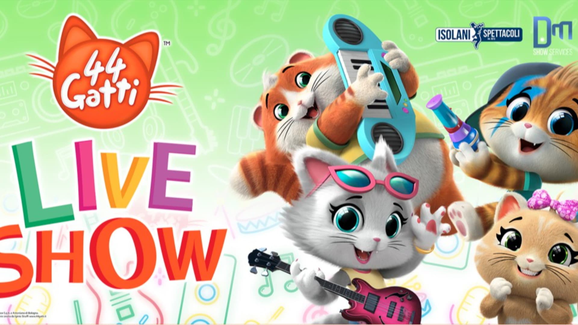 Pescara, all'auditorium Flaiano ecco "44 Gatti live show"