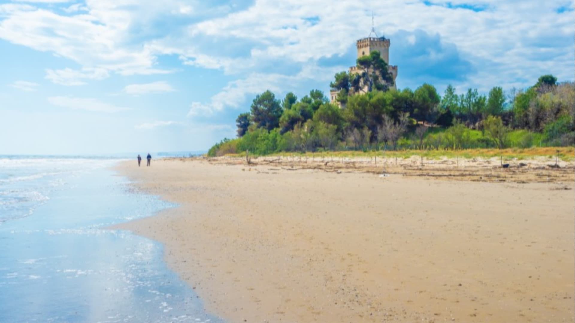 La bellissima spiaggia