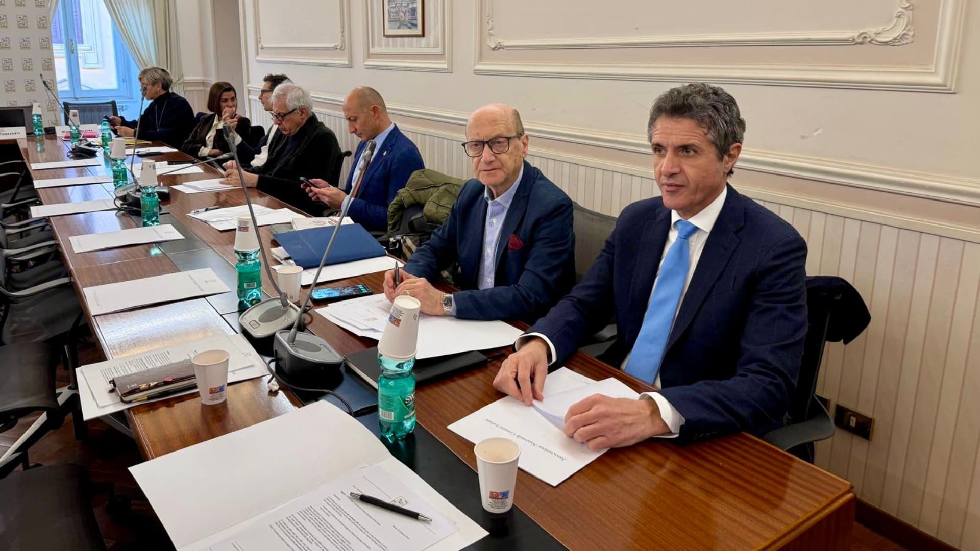 Febo e Ferraro all'incontro