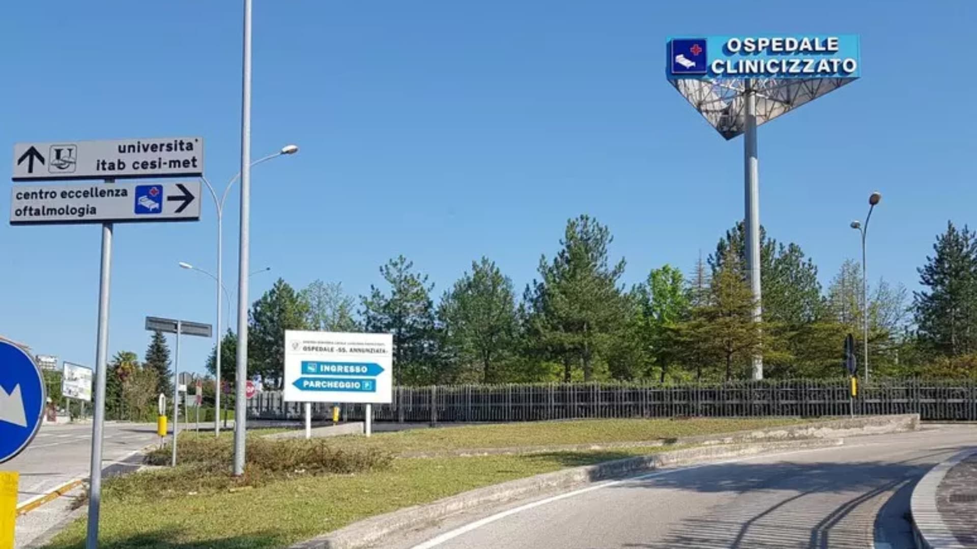 L'ospedale di Chieti