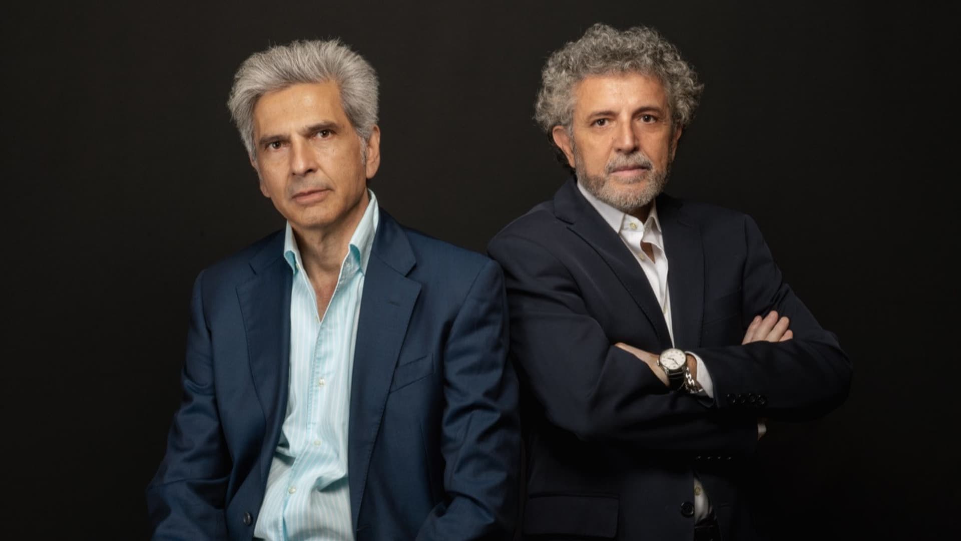 Da sinistra Stefano Valanzuolo e Francesco Nicolosi