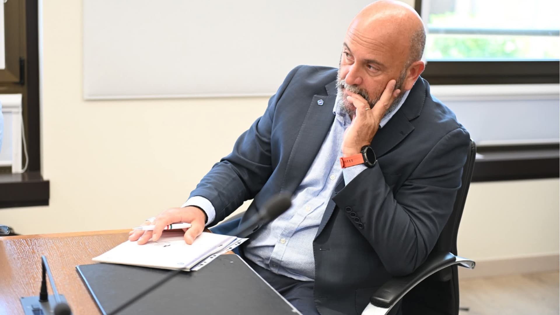 Il segretario regionale Matteucci