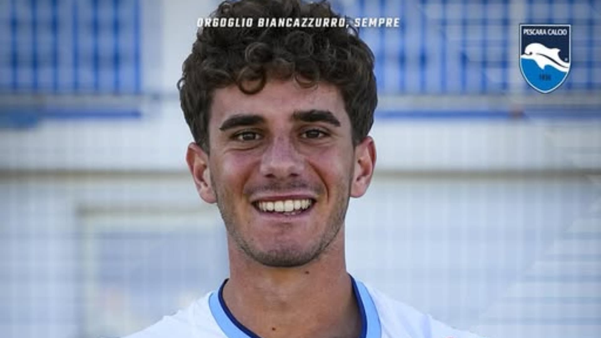 Matteo Dagasso nella card del Pescara Calcio