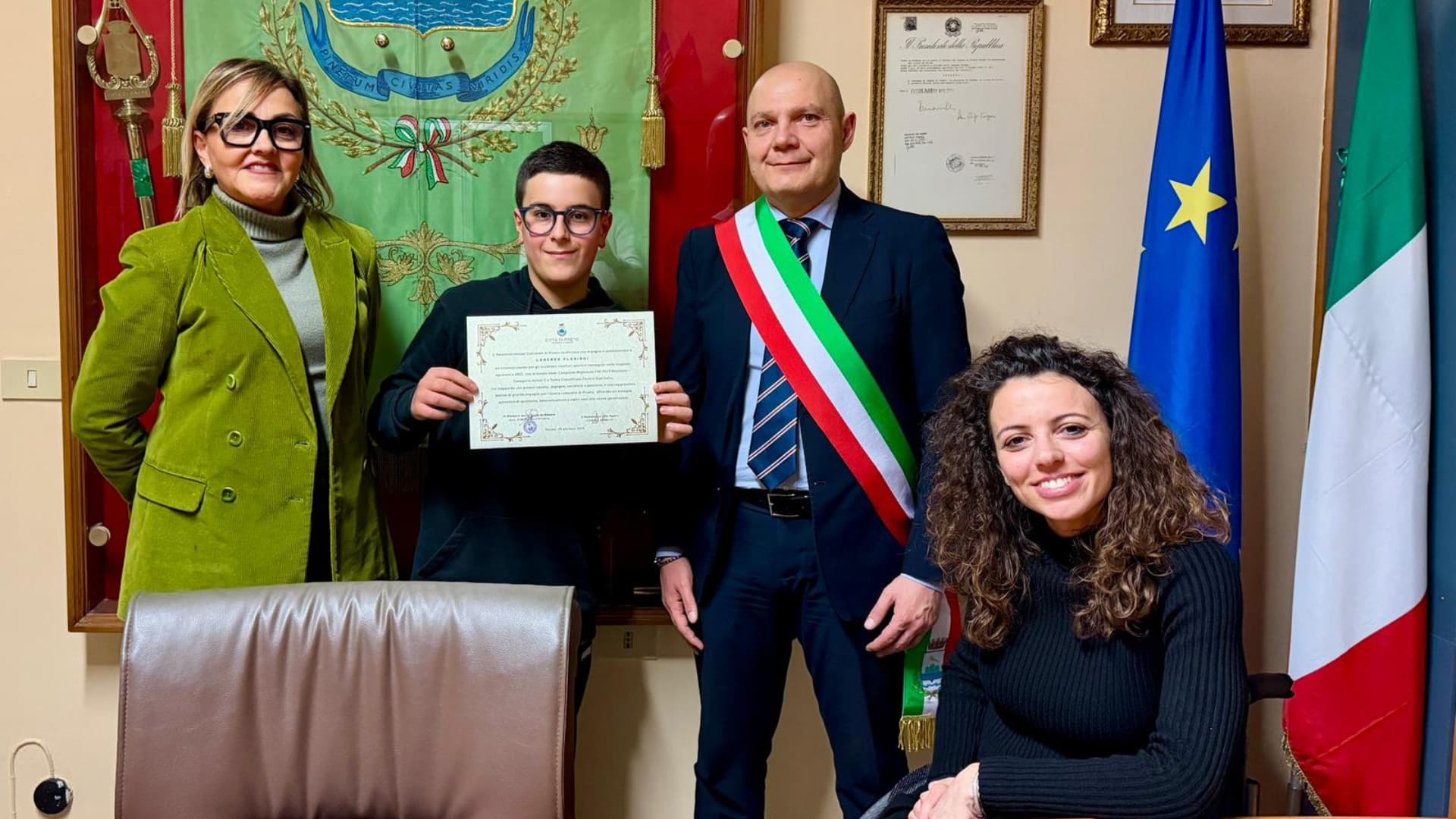 La premiazione