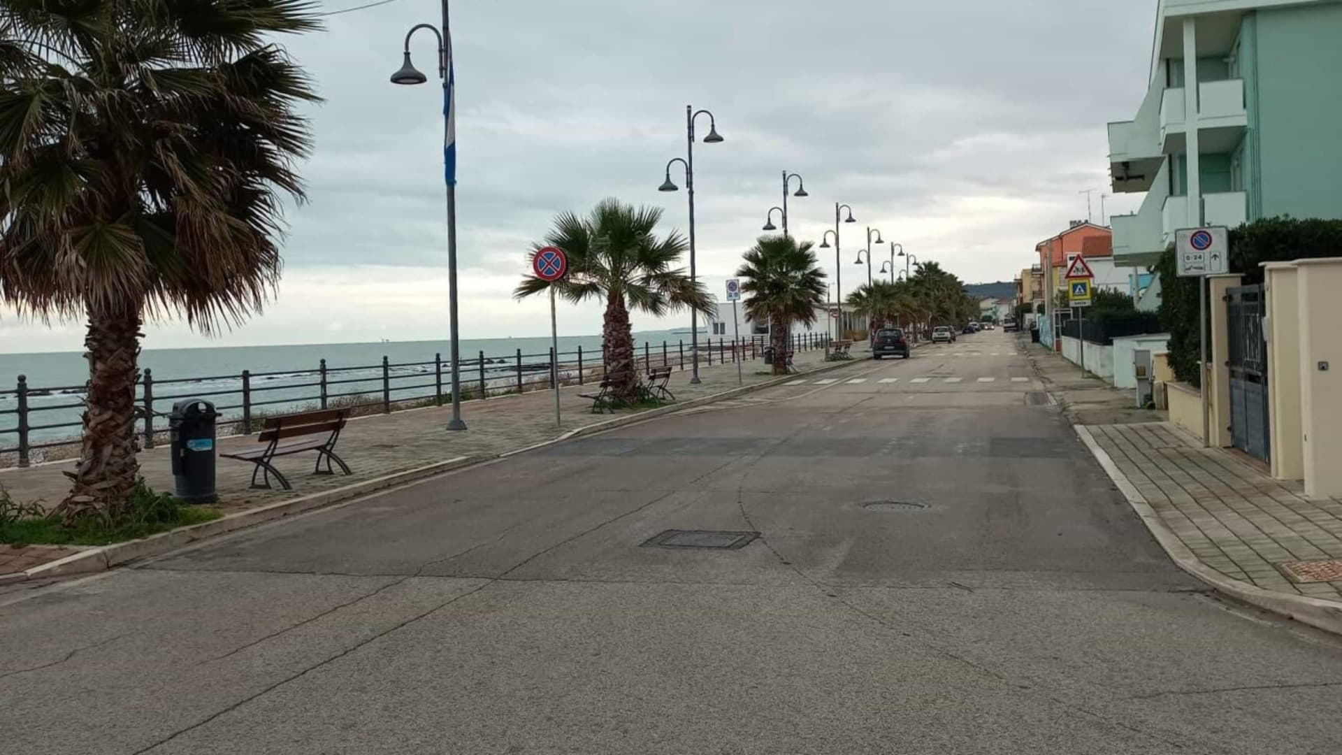 Il luogo della tragedia