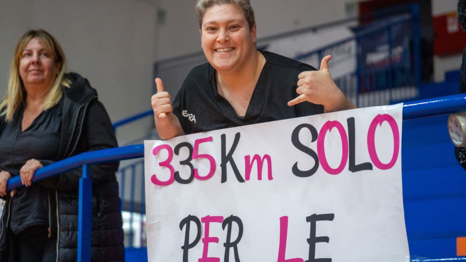 Il tifo di Roseto in trasferta (Foto Fb: Panthers Roseto)