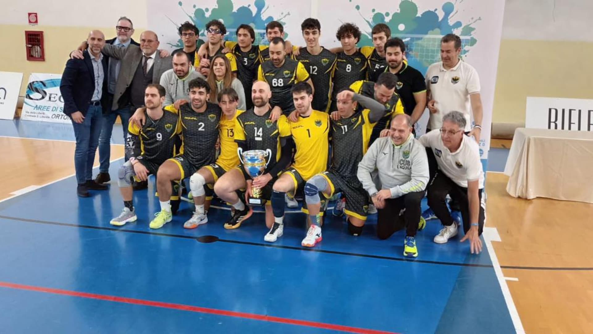 Festa grande per il Cus L'Aquila Pallavolo: vince la Coppa Abruzzo di serie C femminile