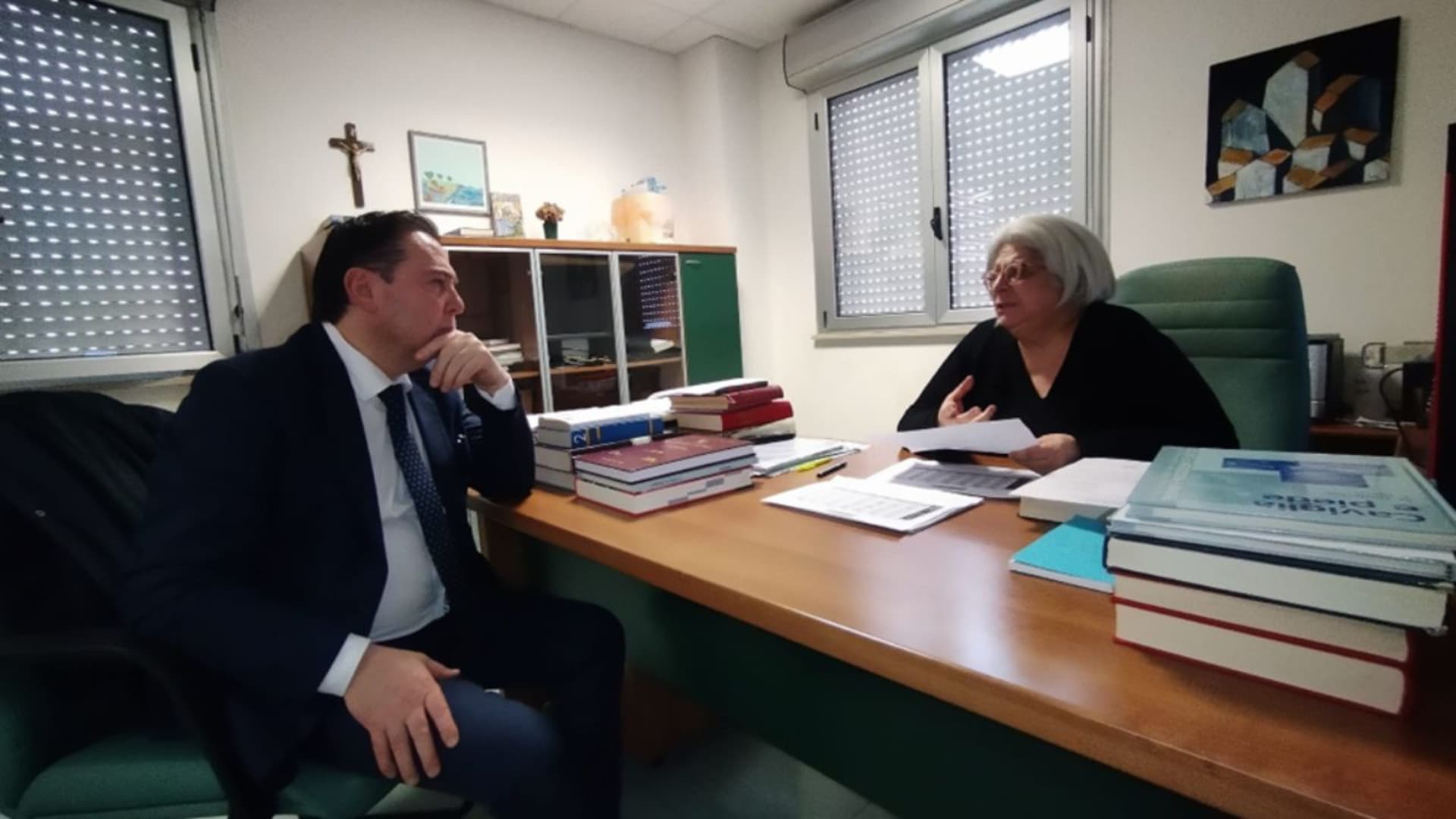 Mauro Palmieri e Maria Amato